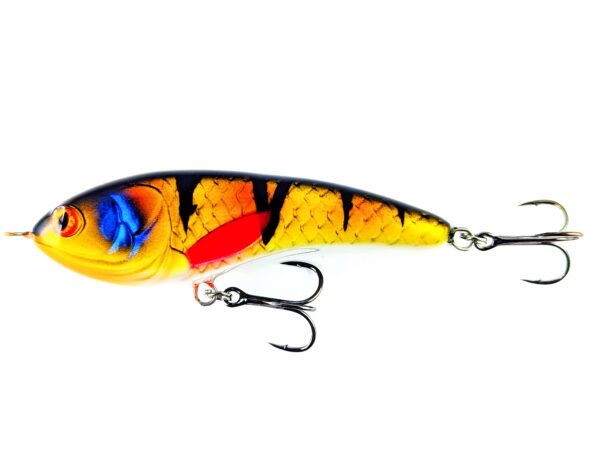 Custom Jerkbait type "EVIL TWIN" in meerdere kleuren en maten - Afbeelding 2